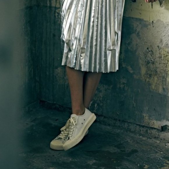 Excelsior Classic Bolt Low Top White Sneakers Unisex M6/ W7.5 NIB - Picture 6 of 11